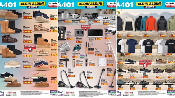 17 Eylül 2026 A101 Ekstra Aldın Aldın Kataloğu