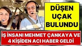 Türk İş İnsanı Mehmet Çankaya'nın Düşen Uçağına Ulaşıldı: Uçaktaki Herkes Hayatını Kaybetti