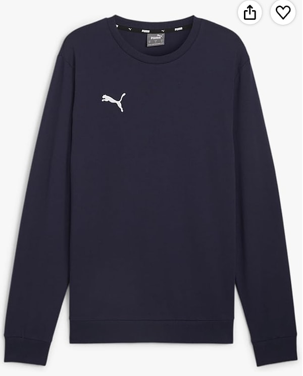 Puma Teamgoal Casuals yuvarlak yaka sweatshirt son 60 günün en düşüğü net 1.207,80 TL!