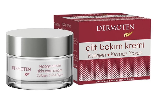 Dermoten Repagé Kolajen Krem ''ONEDIO40'' koduyla 699,90 TL yerine net 335,95 TL!