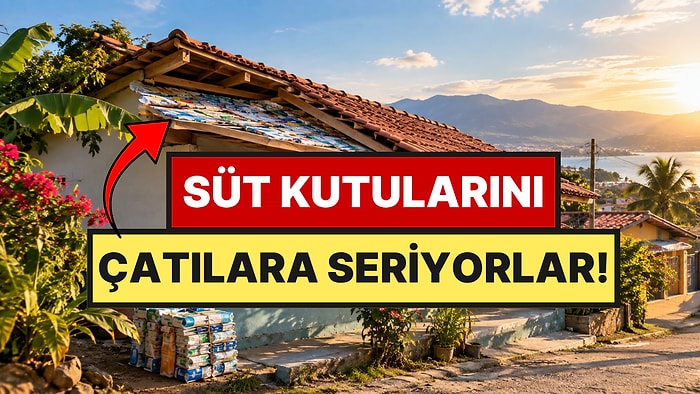 Çatılara Süt Kutusu Serme Dönemi Başladı