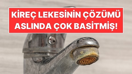 Yıllardır Ovaladığımız Kireç Lekesinin Çözümü Banyo Dolabındaymış