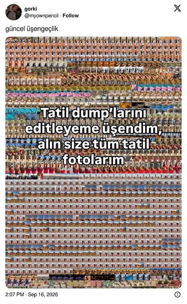 Zamandan tasarruf...