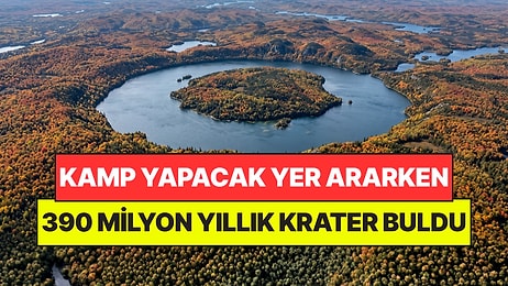 Kamp Yapacak Yer Ararken Kazara 390 Milyon Yıllık Dev Krater Keşfettiler