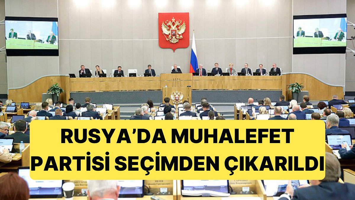 Rusya'da Savaşın Gölgesinde Seçim: Savaş Karşıtı Tek Parti Seçimlerden Çıkarıldı