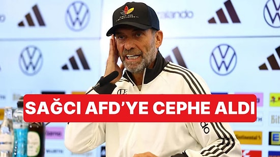 Klopp'tan Örtülü AfD Göndermesi: 'Milli Gururu Yanlış Kişilere Bırakmak İstemiyorum'
