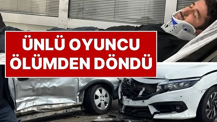 TRT 1'de Yayınlanan Evlilik Güzeldir Dizisinin Oyuncusu Uğur Akay Eşiyle Birlikte Trafik Kazası Geçirdi