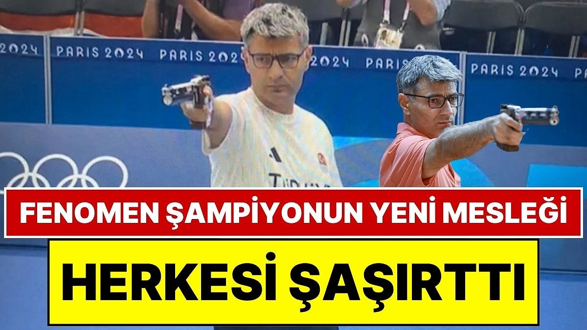 Milli Sporcu Yusuf Dikeç'in Yeni Mesleği Belli Oldu