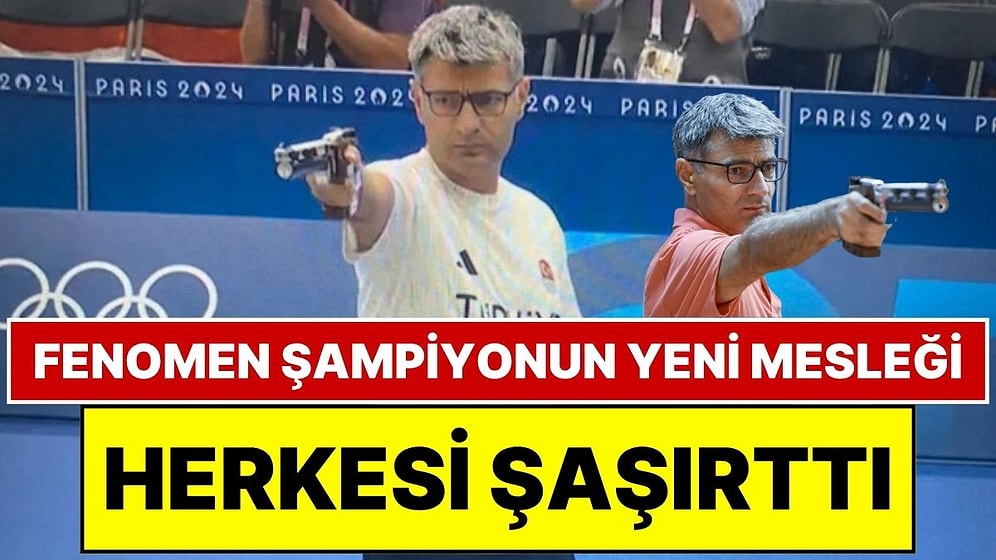 Milli Sporcu Yusuf Dikeç'in Yeni Mesleği Belli Oldu
