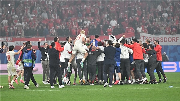 Milliler O Gece Leipzig'de Tarih Yazdı, Türkiye Çeyrek Finale Yükseldi.