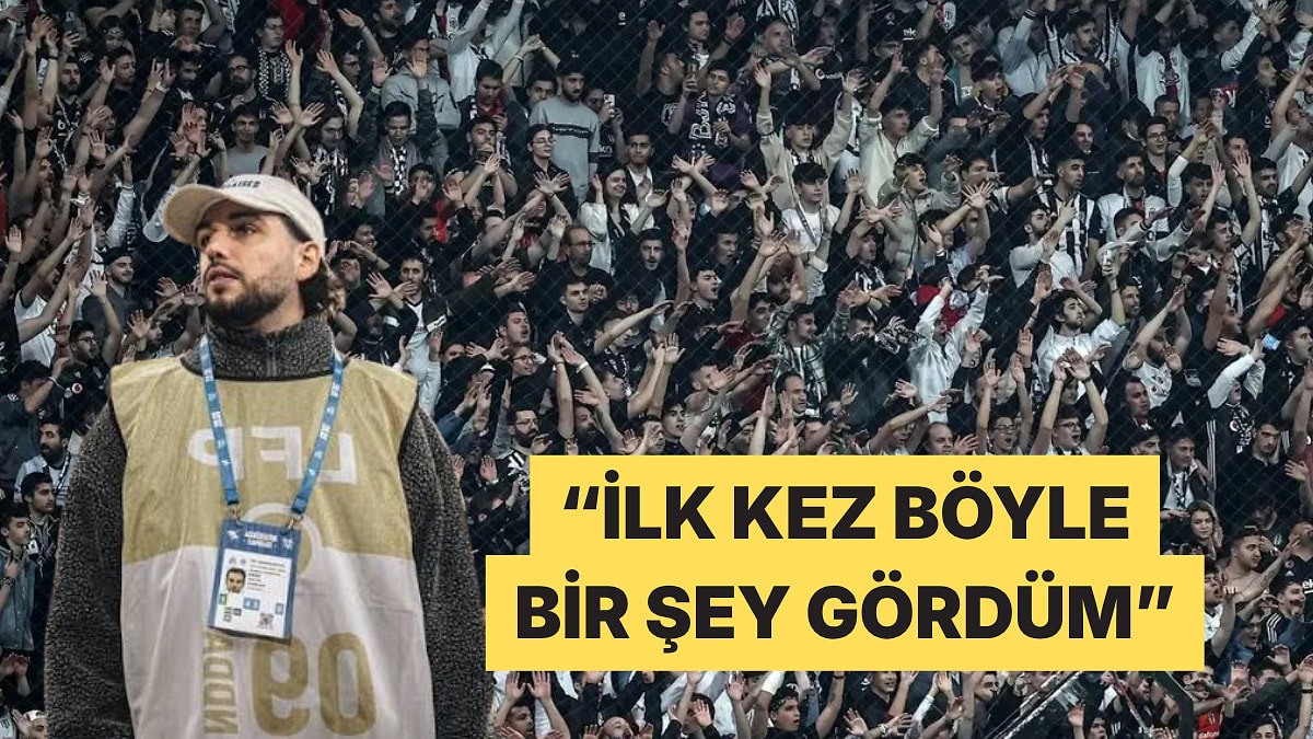 Hala Kulaklarım Çınlıyor: Fransız Gazeteci Beşiktaş Taraftarını Öve Öve Bitiremedi