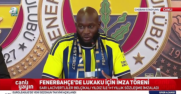 Van Bommel'den Lukaku Açıklaması: Dört Maçın Hepsinde İlk 11'de Olmayacak