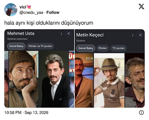 E aynı?