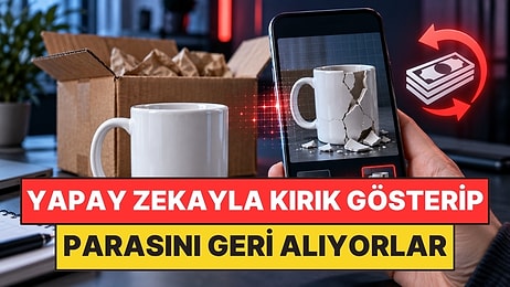 Sağlam Ürünü Yapay Zekayla Kırık Gösterip Parasını Geri Alıyorlar