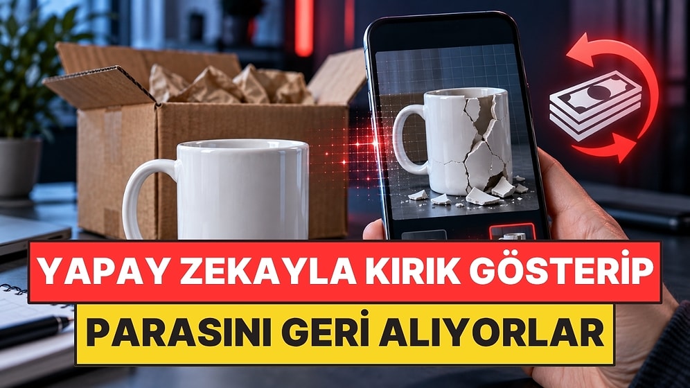 Sağlam Ürünü Yapay Zekayla Kırık Gösterip Parasını Geri Alıyorlar