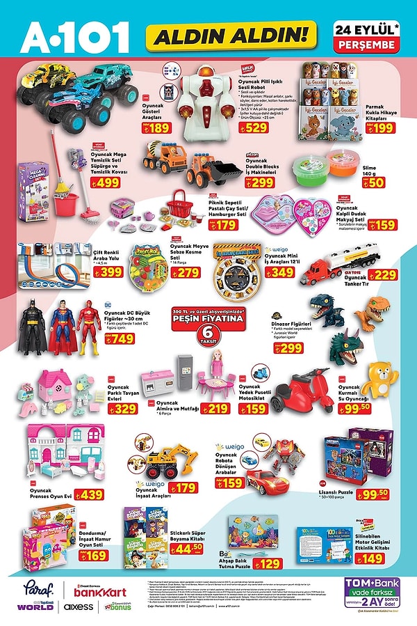 Birlik Oyuncak Pilli Işıklı Sesli Robot 529 TL