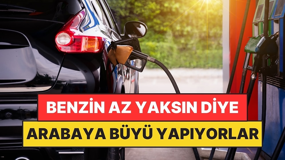 Benzin Az Yaksın Diye Arabalara 10 Bin TL'ye Büyü Yapmaya Başladılar!