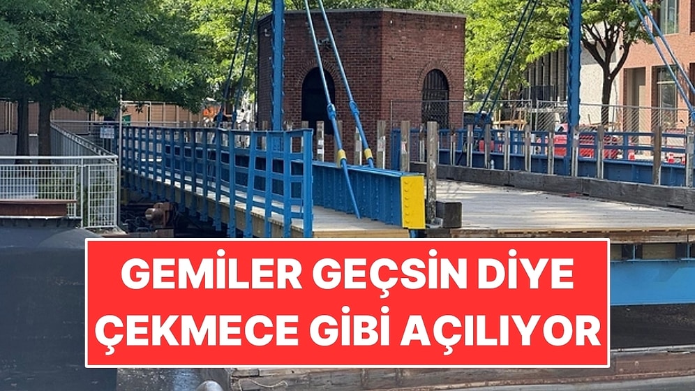 137 Yıllık Köprüyü 5 Yıl Onardılar: Gemiler Geçsin Diye Çekmece Gibi Açılıyor