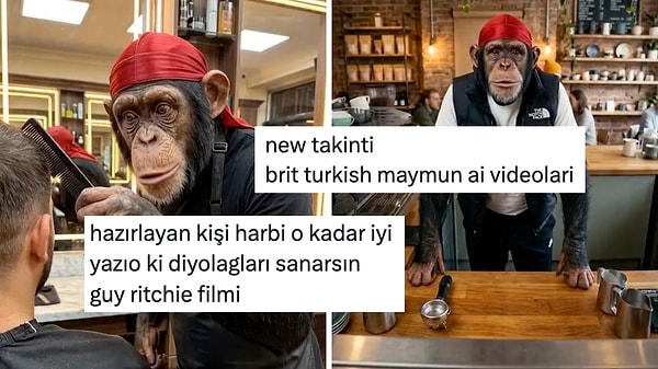 İngiliz Aksanlı Berber Maymun Videoları Goygoycuların Diline Düştü
