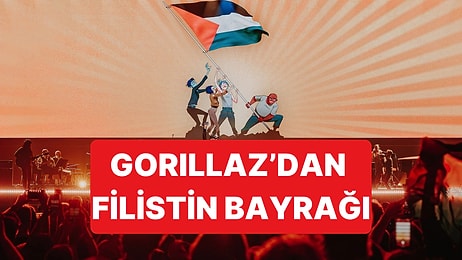 Gorillaz'ın Solisti Damon Albarn'dan Filistin Mesajı Geldi: "Duruşunuz Asla Bozmayın"