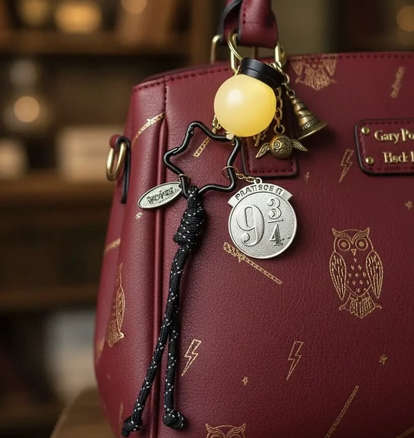 Harry Potter lisanslı Platform 9¾ çinko alaşımlı anahtarlık hayranların favorisi!