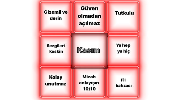 Derin & Gizemli Profil