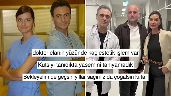 Doktorlar'ın "Ela ve Levent'i" Yasemin Ergene ile Kutsi'nin 18 Yıllık Değişimi Olay Oldu!