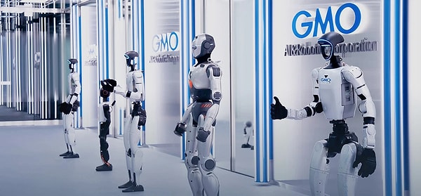 GMO'nun düzenli bakım verdiği geniş robot filosunda Çinli üretici Unitree'nin modelleri de yer alıyor.