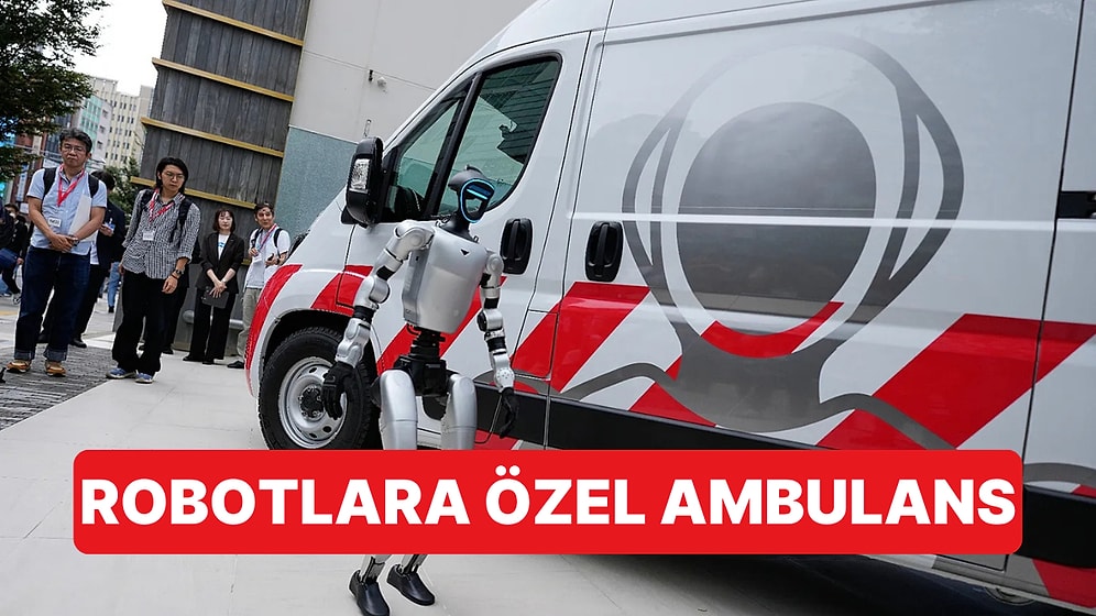 Robotlar İçin Özel Ambulans Geldi: "Üzgünüz İnsanlar, Bu Ambulans Sadece Robotlar İçin"