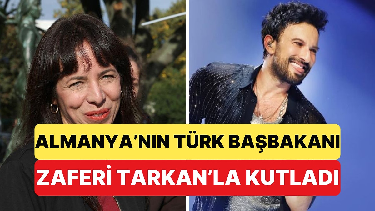 Almanya'da Yeni Başbakan Olmaya Hazırlanan Elif Eralp Zaferini Tarkan Şarkısıyla Kutladı
