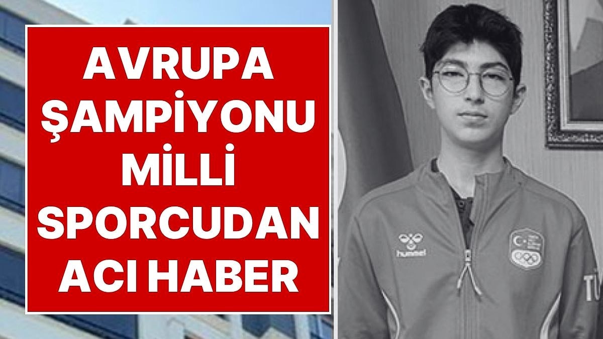 Avrupa Şampiyonu Sporcu Burhan Yusuf Çizmecioğlu 10 Katlı Apartmanın Çatısından Düşerek Hayatını Kaybetti