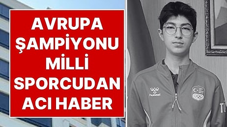 Avrupa Şampiyonu Sporcu Burhan Yusuf Çizmecioğlu 10 Katlı Apartmanın Çatısından Düşerek Hayatını Kaybetti
