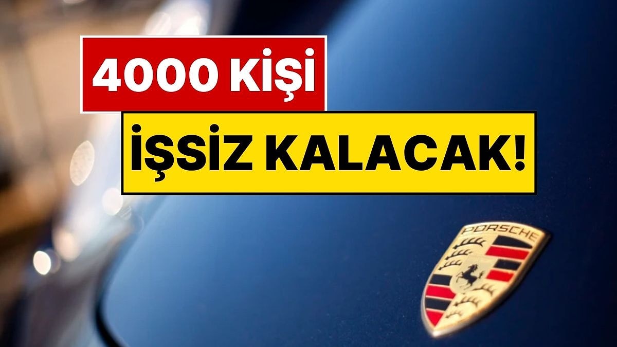 Volkswagen'den Porsche'ye Kriz Faturası: 4 Bin 100 Çalışan Daha İşten Çıkarılacak