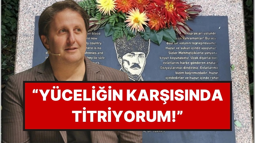 İlker Ayrık Avustralya’da Atatürk’ün Anzak Annelerine Mektubunu Okudu