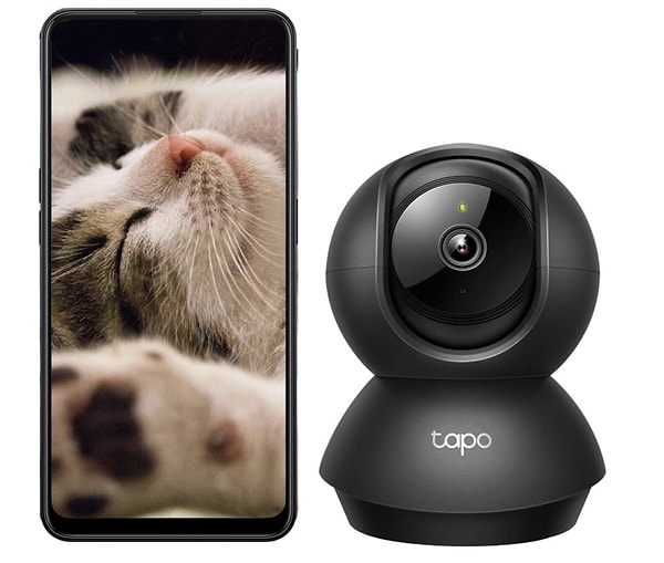 Tapo TP-Link C211 2K 3MP Wi-Fi güvenlik kamerası son 365 günün en düşüğü net 999,00 TL!