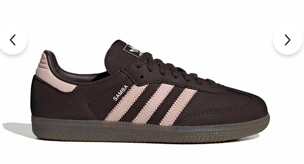 Adidas Samba OG W kadın sneaker resmi mağazada sepette %20 indirimle net 5.119,20 TL!