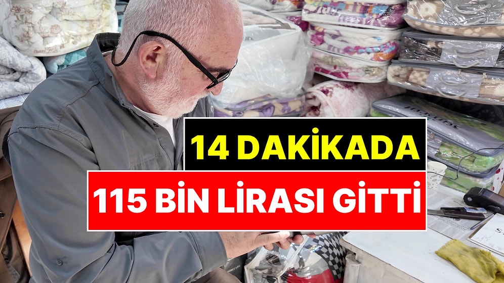 Telefonuna Gelen Onay Koduna Basınca 14 Dakikada 115 Bin Lirasını Kaybetti