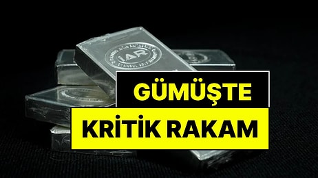 Gümüş Yatırımcısı Dikkat: Fiyatlar İçin Kritik Eşik Açıklandı