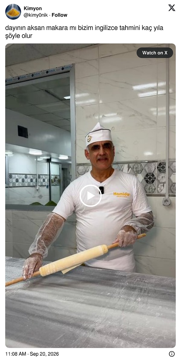 Videoya gelen yorumlardan bazıları şöyle: