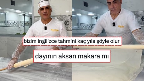 Baklava Ustasının Kusursuz İngilizce Aksanı Goygoycuların Diline Düştü