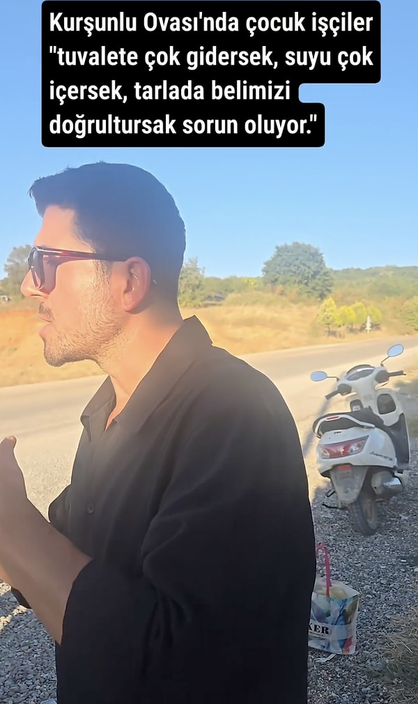 Maden alanını incelemeye giderken duyduğu bir cümle onu doğrudan çadır kente yöneltti.