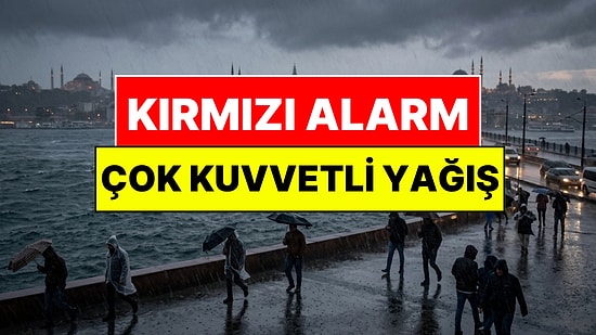 İstanbul İçin Kırmızı Alarm Verildi: Yarın Sabah Saatlerine Dikkat, Sıcaklıklar Çakılıyor!