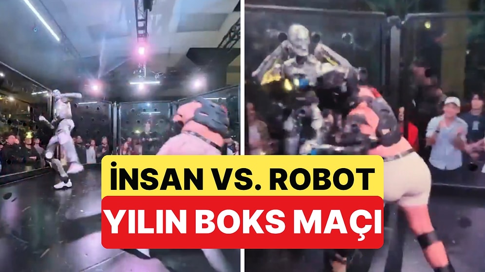 Robot Teknolojisinde Bir Aşama Daha Geçildi: İnsan ve Robot Boks Maçında Kozlarını Paylaştı