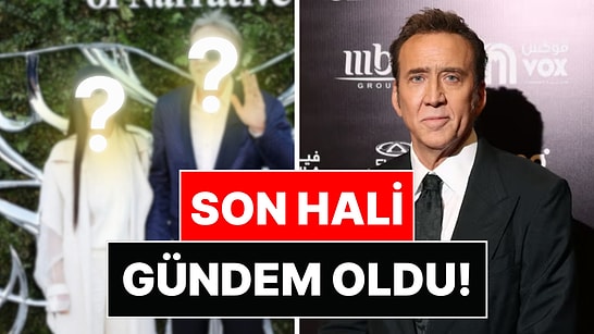 31 Yaş Küçük Eşiyle Görüntülenen Nicolas Cage'in Son Hali Gündem Oldu!