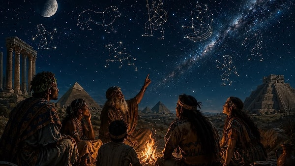 7. Bir gece gökyüzüne bakıyorsun. Hangisi seni daha çok etkilerdi?