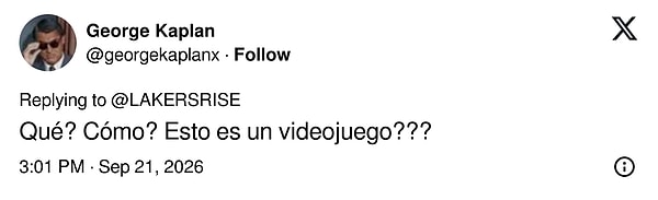 "Ne? Nasıl? Bu gerçekten bir video oyunu mu?"