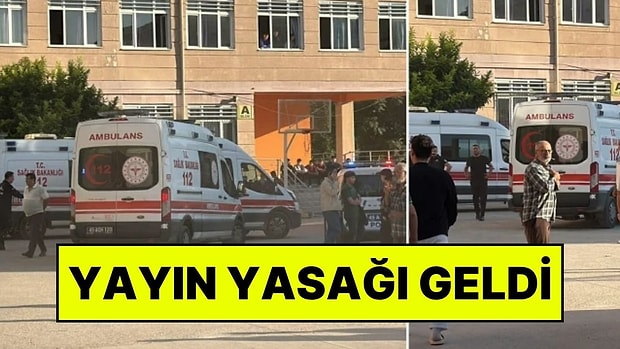 Manisa'da Gerçekleşen Okul Saldırısına İlişkin RTÜK'ten Yayın Yasağı Geldi!