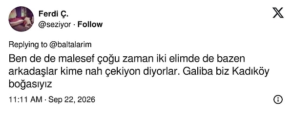 Bir kullanıcı bu hareketi kendisinin de yaptığını itiraf etti