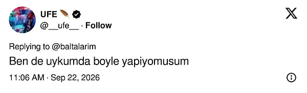Uykusunda bile aynı hareketi yaptığını söyleyenler oldu