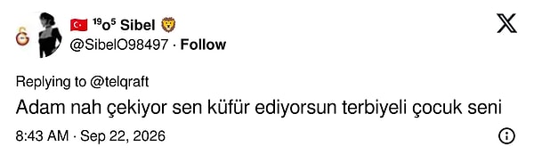 El hareketini yapan kişiyi eleştiren yorumlar da vardı